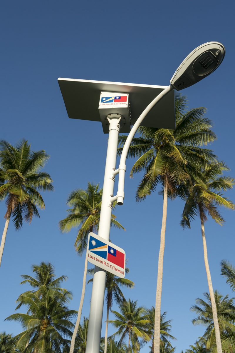 Solar-paneled Streetlight - Majuro, RMI