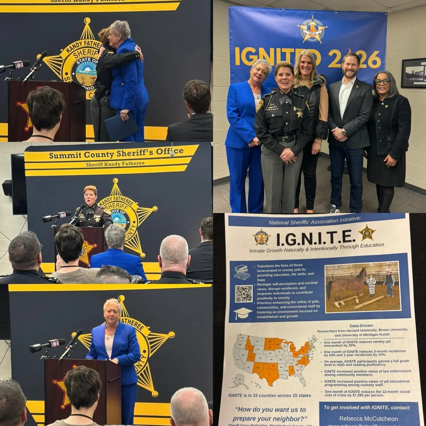 @summitsheriffohio @senatorweinstein @nationalsheriffs IGNITE- Working to restore VALUE, HOPE, PURPOSE ~ so, so amazing and having strong community partnerships makes such a difference🌟Sheriff Fatheree - Thank you for the invite~ I was honored to at