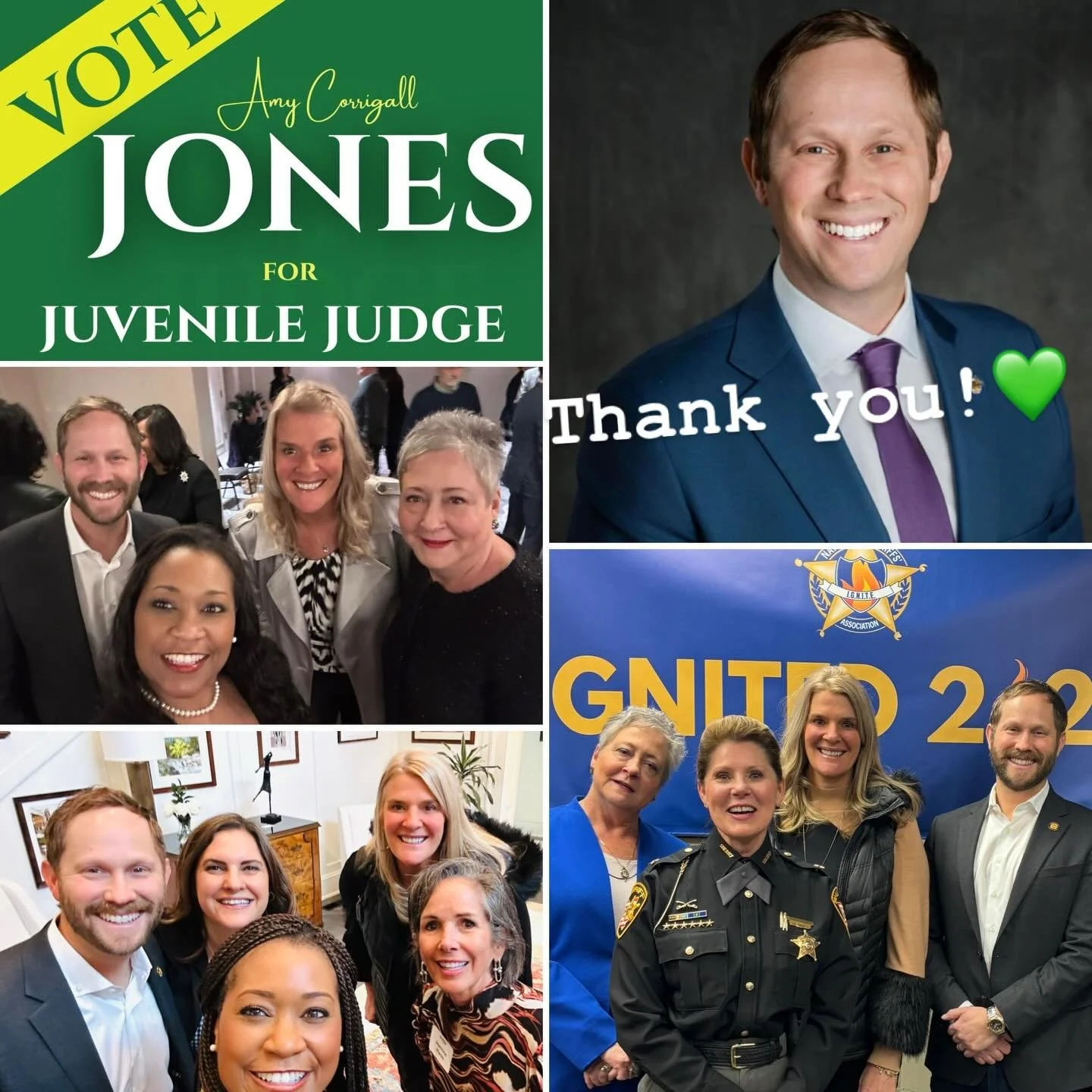 OFFICIAL ENDORSEMENT ALERT! Thank You for Your Support and Your Official Endorsement @senatorweinstein! Grateful for your confidence, and your kindness💚🌟#JustVoteJones #JonesforJudge #JonesforJuvenileJudge