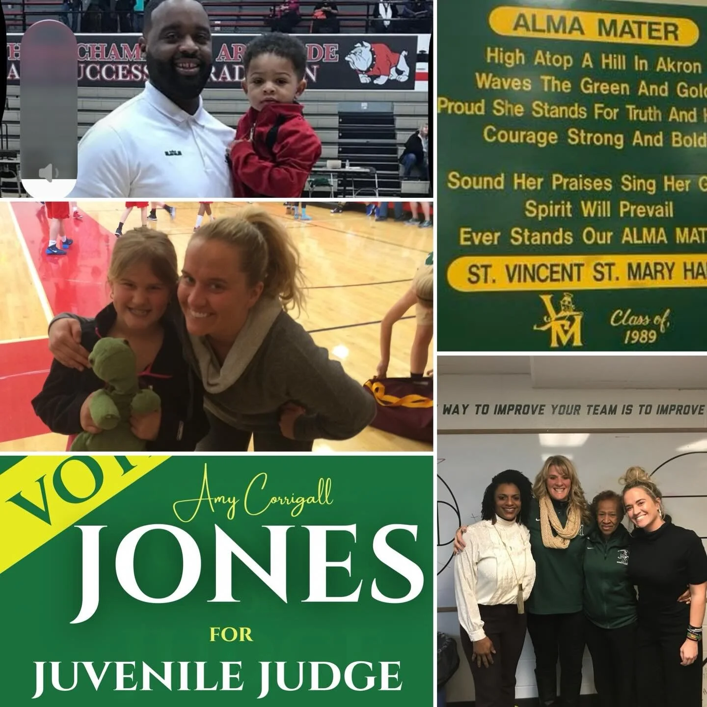 St Vincent St Mary has held a special place in my 💚 since I was blessed to go there when I was a kid. I wouldn&rsquo;t have the lifelong relationships without Maple Street. @chillwill03 and @coachcarleywhitney have been so loving and kind to my fami