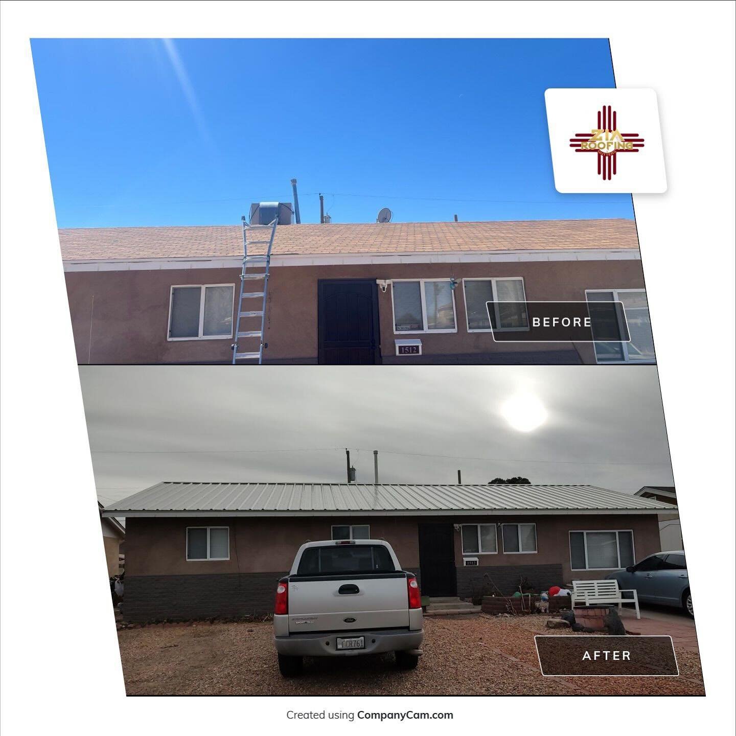 We recently completed a 23-square R-panel metal roof replacement in the beautiful North Valley. The new roof finished in the sleek Light Stone color, enhances both durability and style. R-panel metal roofing is a fantastic option for it strength and 