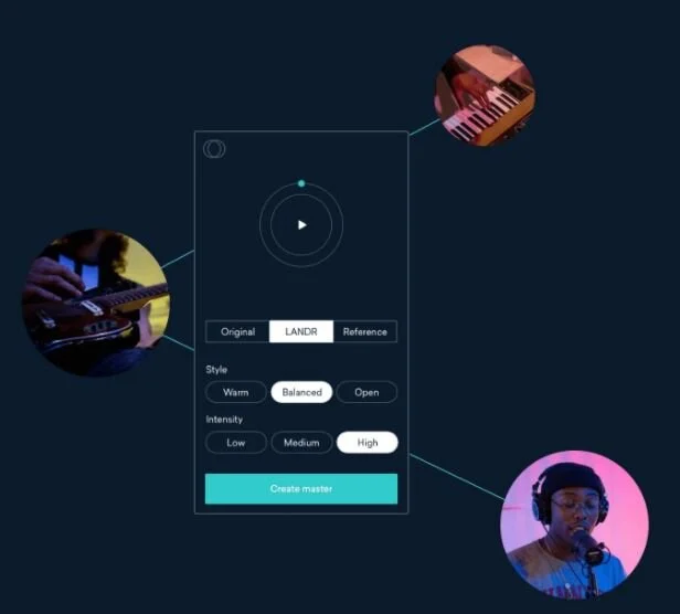 Maîtriser avec LANDR