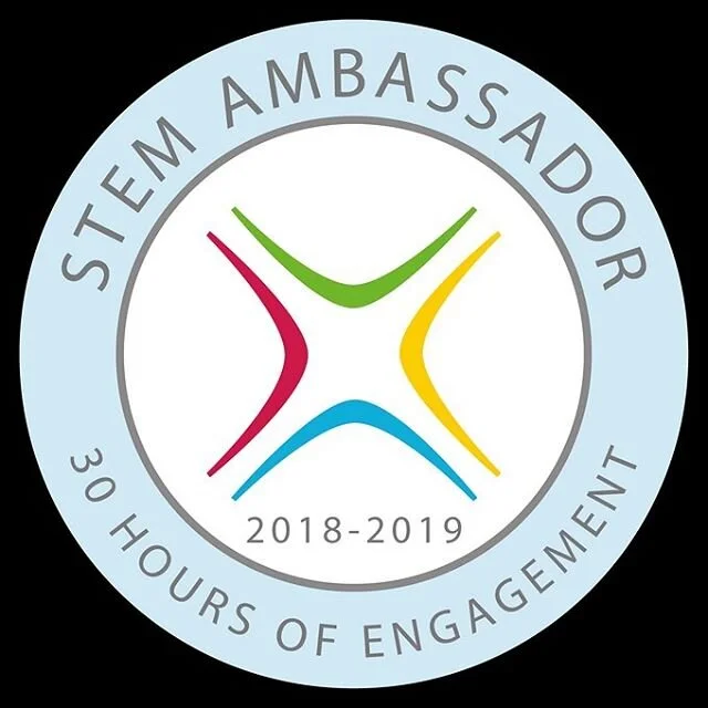 Proud to have been awarded a STEM  ambassador badge! Thank you @stemlearninguk #stem #stemsussex #stemlearning #biolabskills #biolabskillsworkshops #stemtraining
