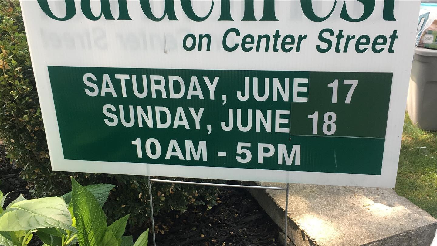 Our first time vending at the Lewiston Gardenfest. Two days selling plants to the lovely Buffalo area gardeners!! Working vacation 😎😊