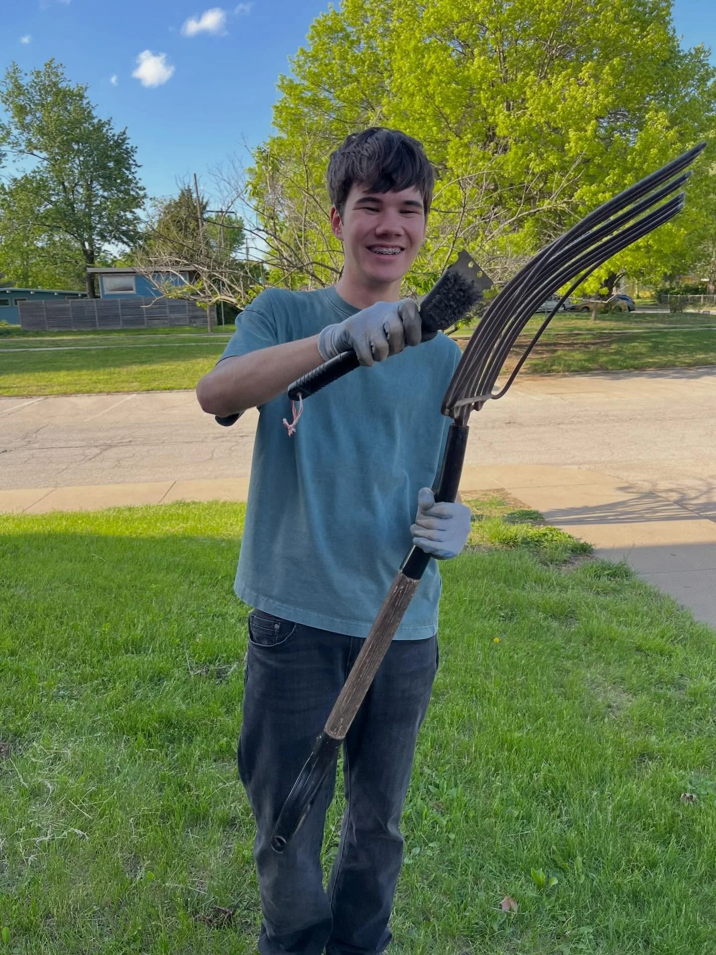 Welcome back to the garden Anders! We&rsquo;ve missed you. We saved a few weeds for you to pull.