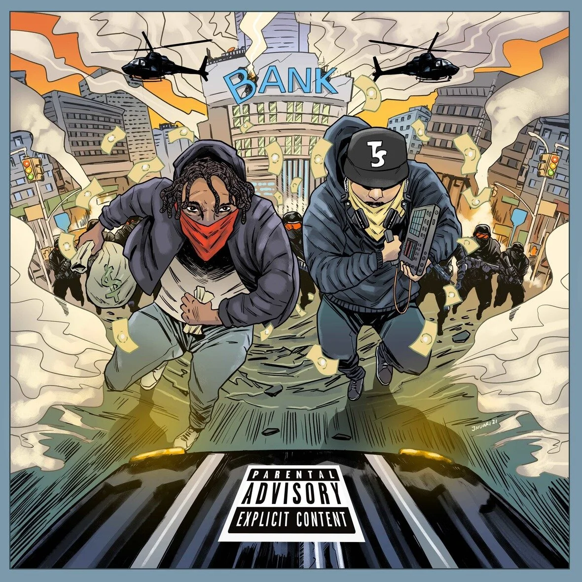LocalBlac + Tone Spliff - Masked Assailants (EP)