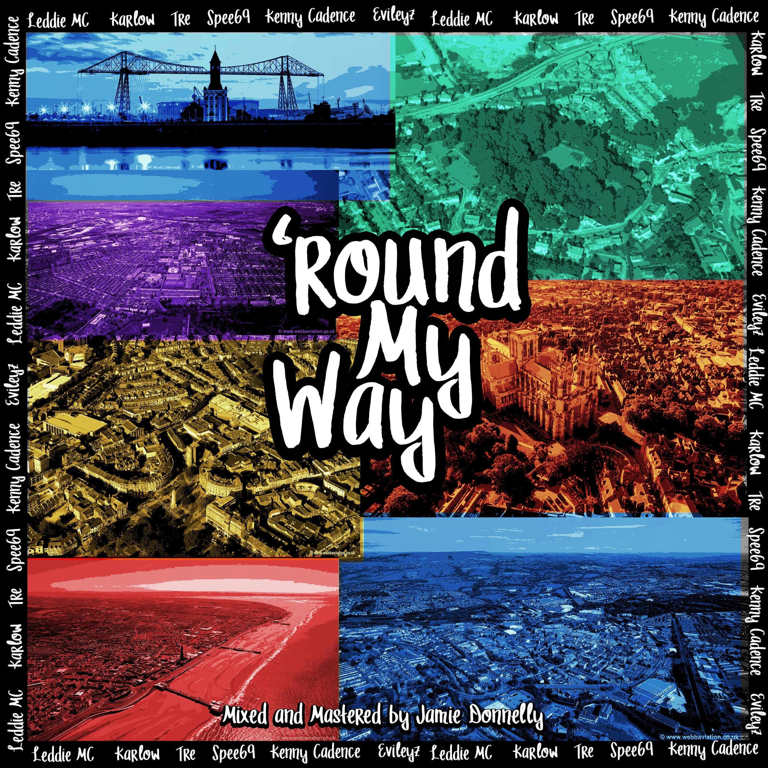 Leddie MC ft: Karlow, Spee69, Kenny Cadence, Tre &amp; Evileyz - Round My Way (Single)