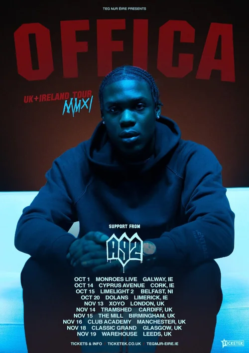 Offica Rapper Offica - 10 Questions + Tour Announcement — WORDPLAY