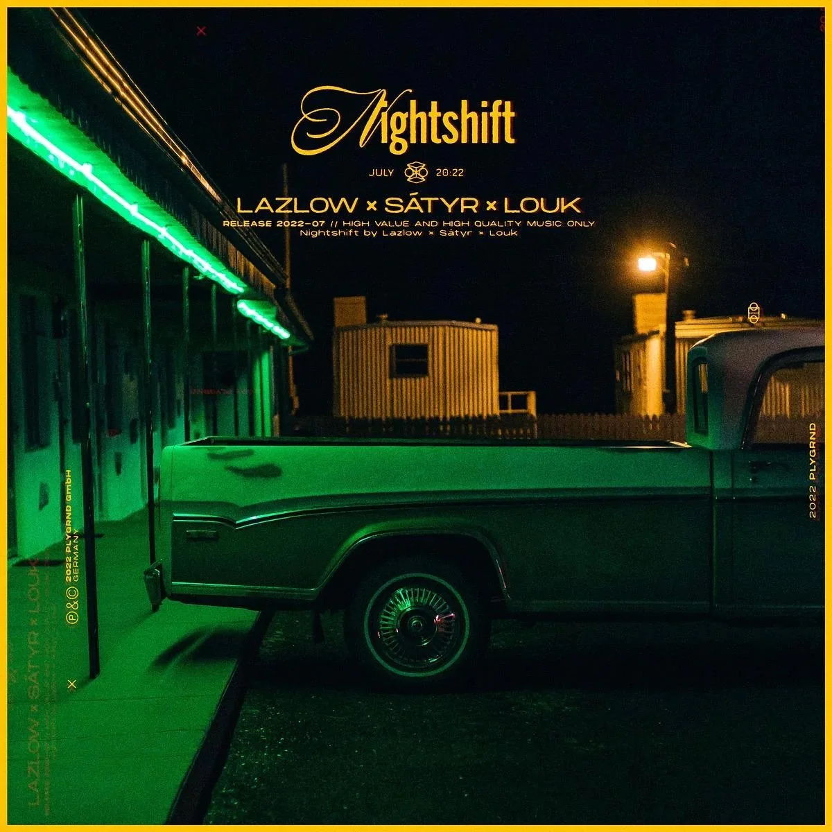 Lazlow, Sátyr + Louk - Nightshift (Single)