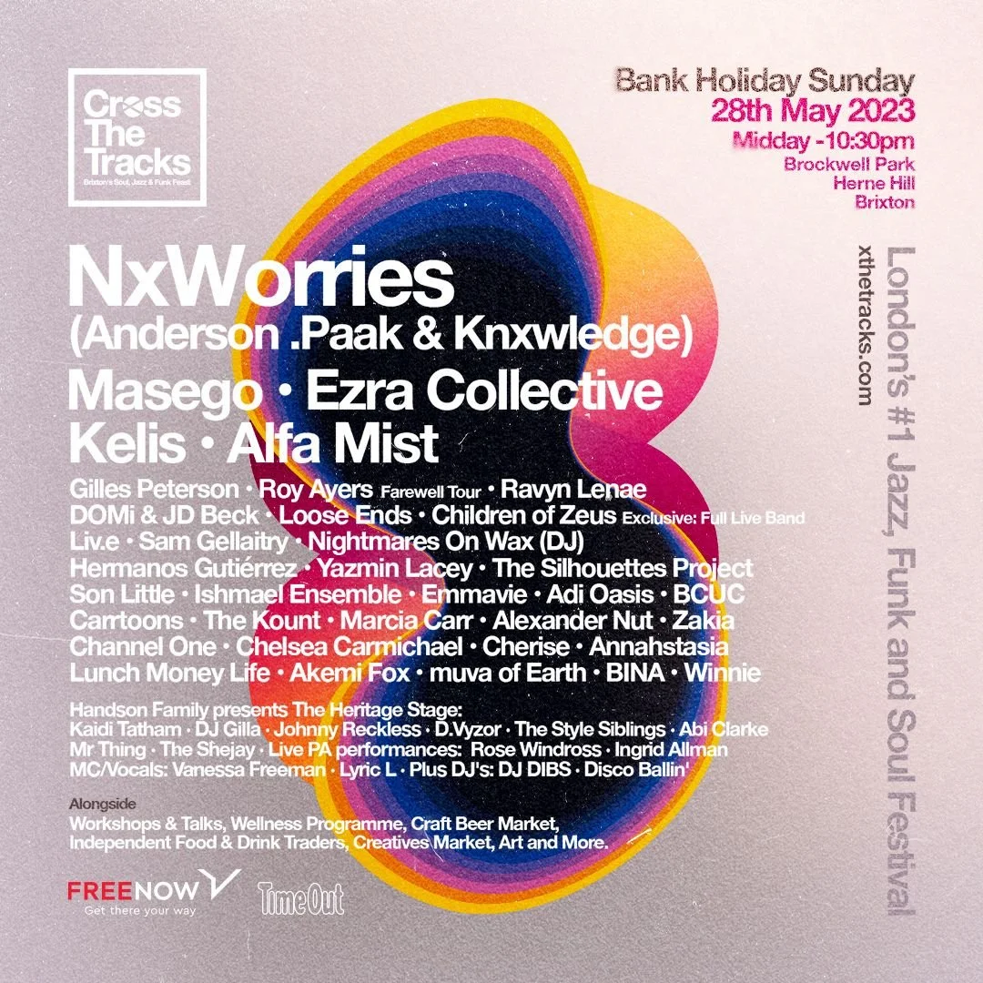 Cross The Tracks 2023 - Full Line Up