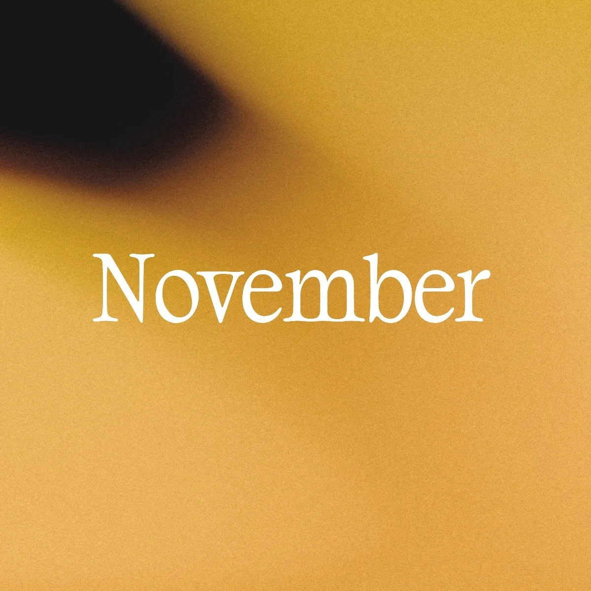 Syrup - November (Single)