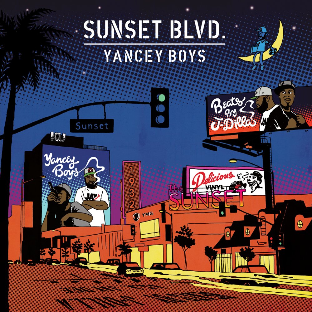 Yancey Boys - Sunset Blvd (Vinyl Issue and T-shirts)