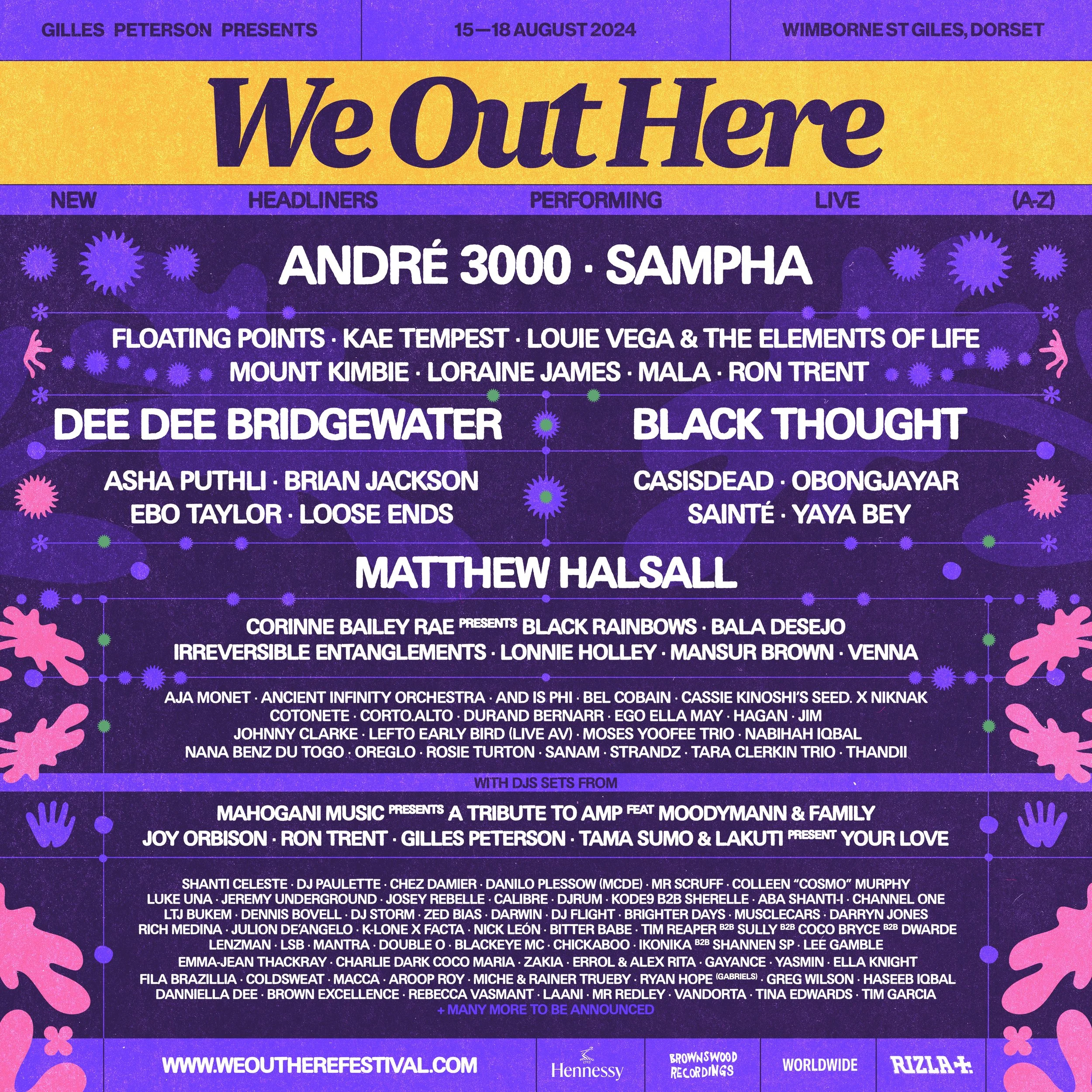 We Out Here - Line Up Announcement 