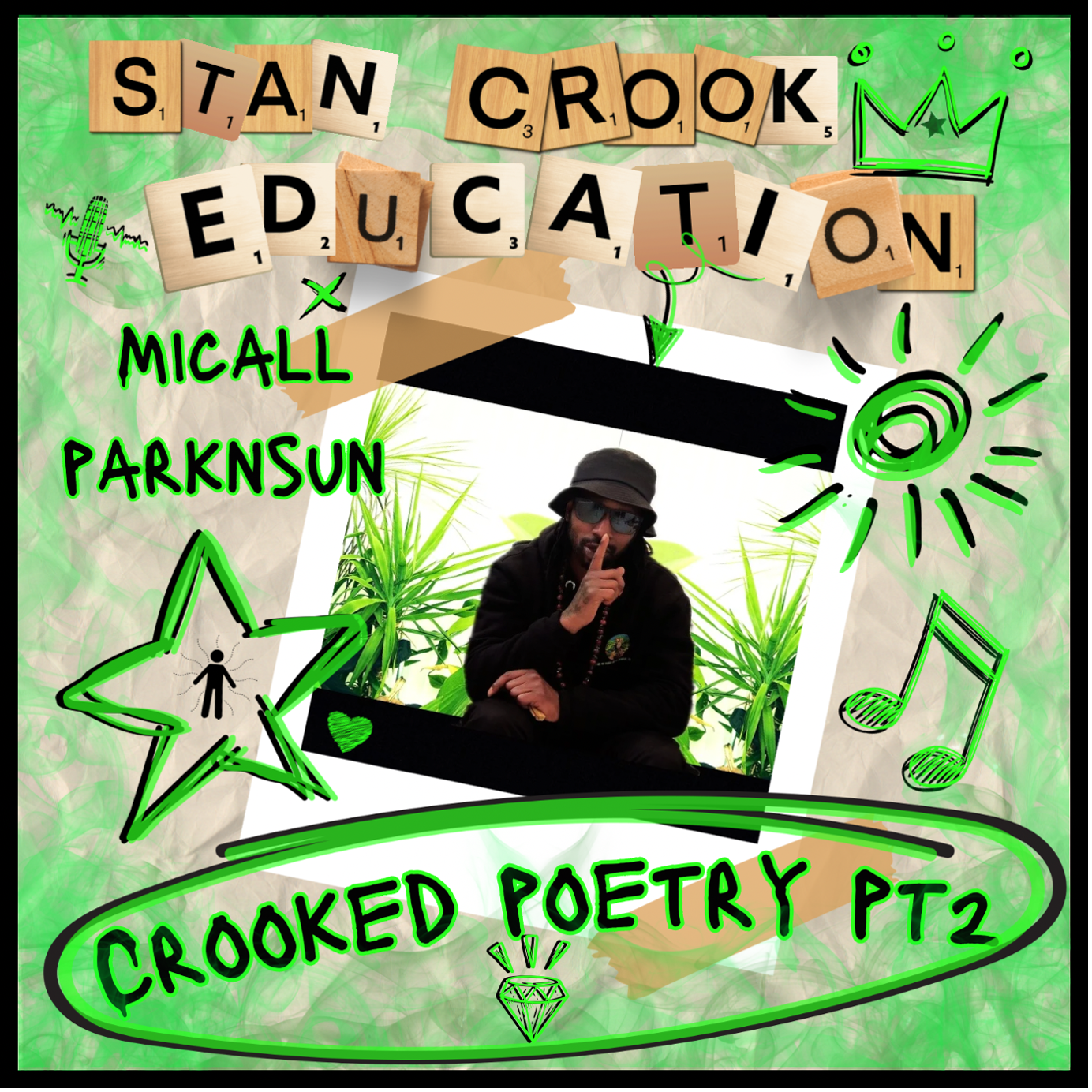 Stan Crook Education - Crooked Poetry Pt. 2 (Micall Parknsun Remix) (Official Video)