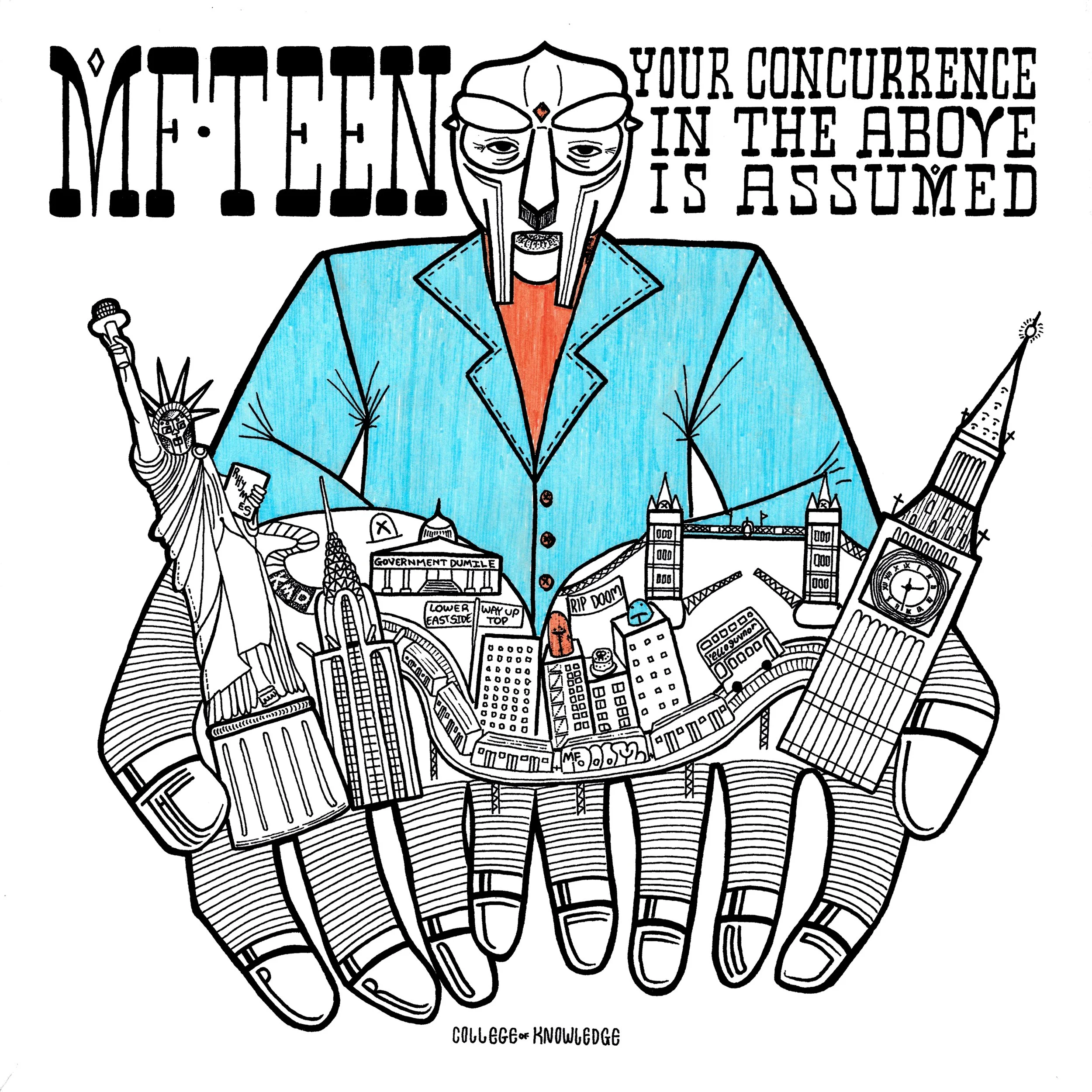 The Pro-Teens - MF TEEN: Your Concurrence In The Above Is Assumed (Album)