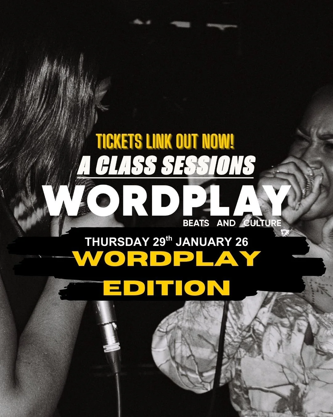 A Class Sessions x Wordplay Magazine - BOXPARK event
