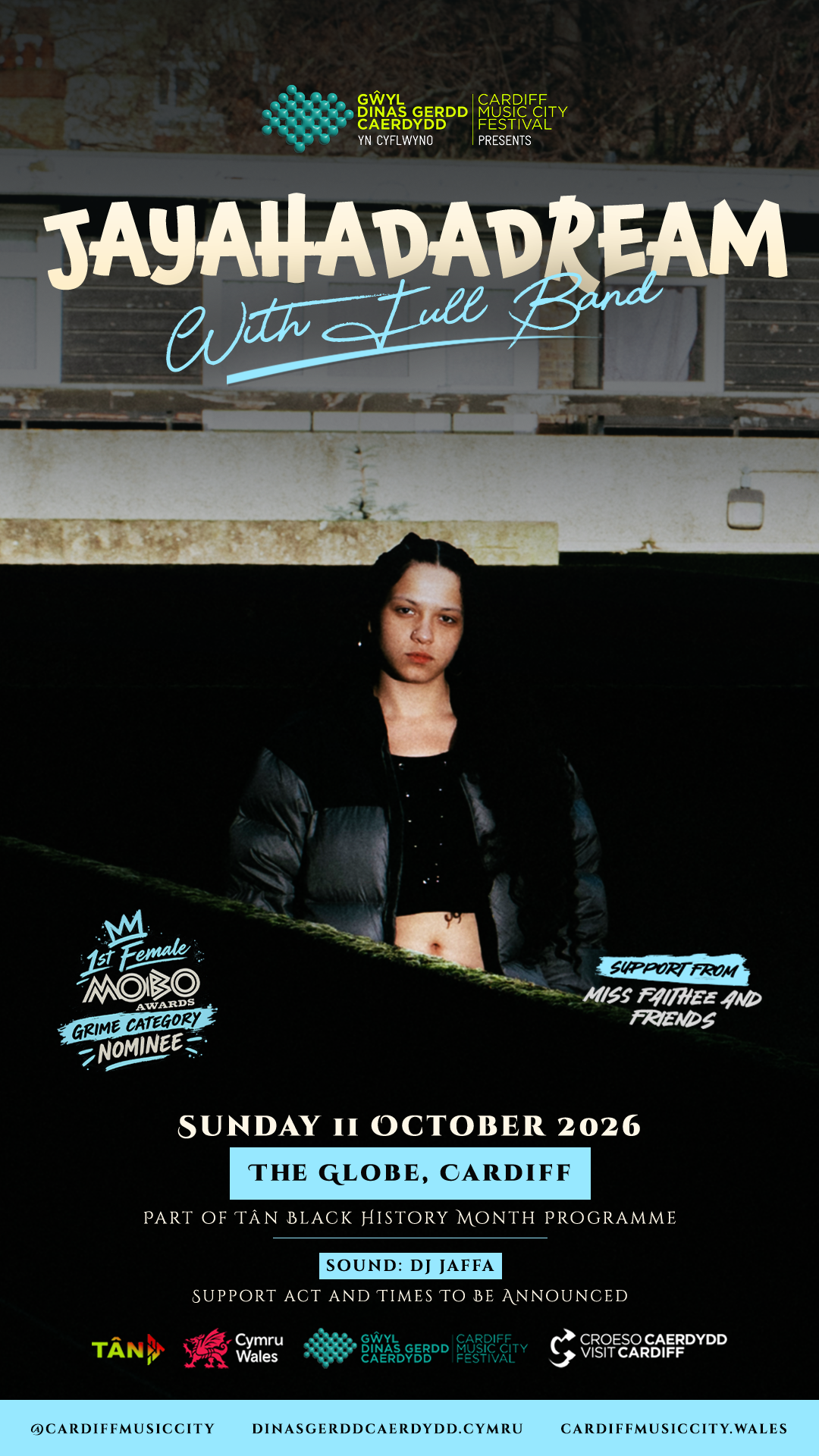 JAYAHADADREAM Live @ The Globe Cardiff (11.10.26)