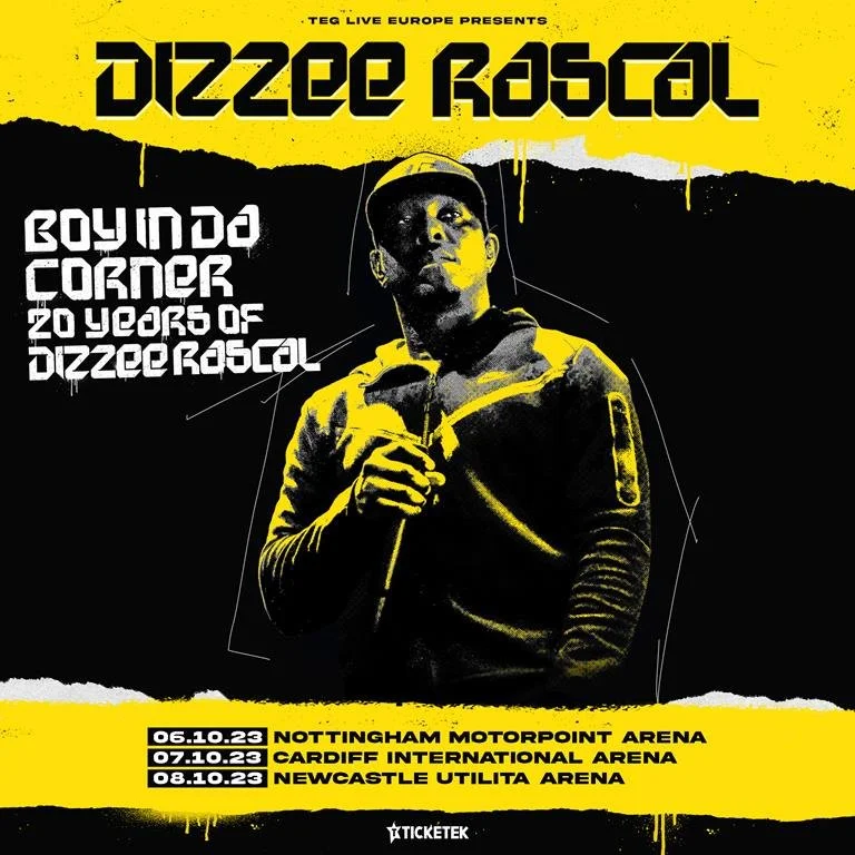 Dizzee Rascal - Boy In Da Corner 20th Anniversary Tour 2023 — WORDPLAY