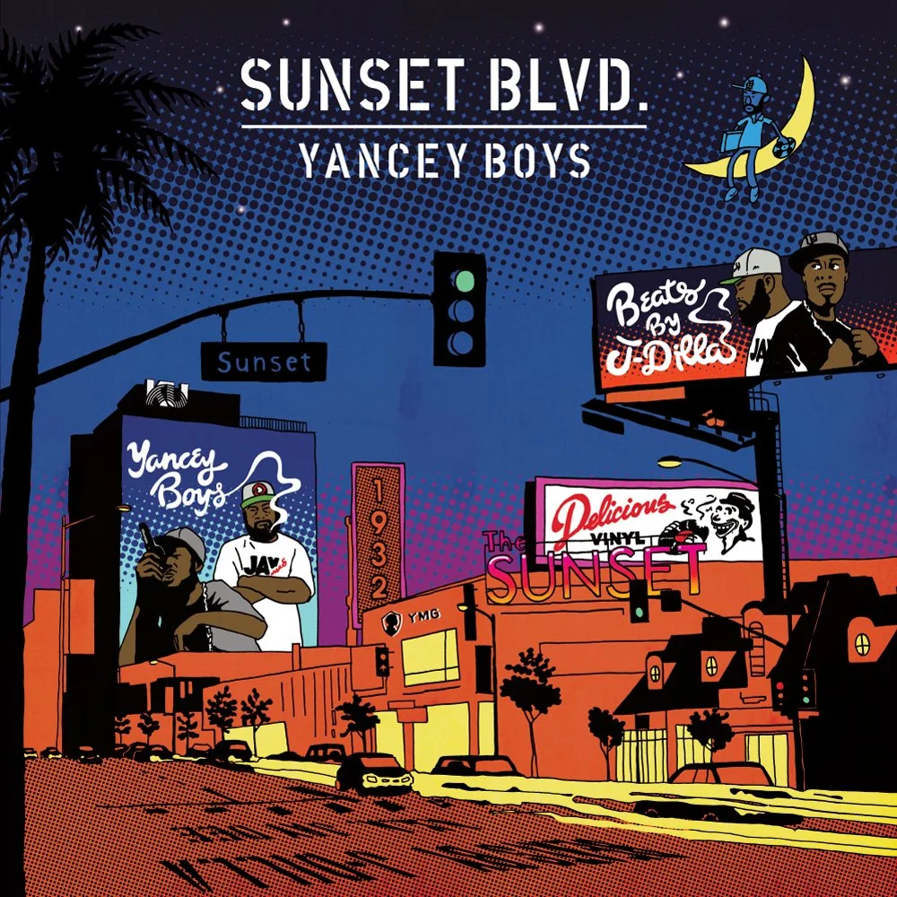Yancey Boys - Sunset Blvd (Vinyl Issue and T-shirts) — WORDPLAY