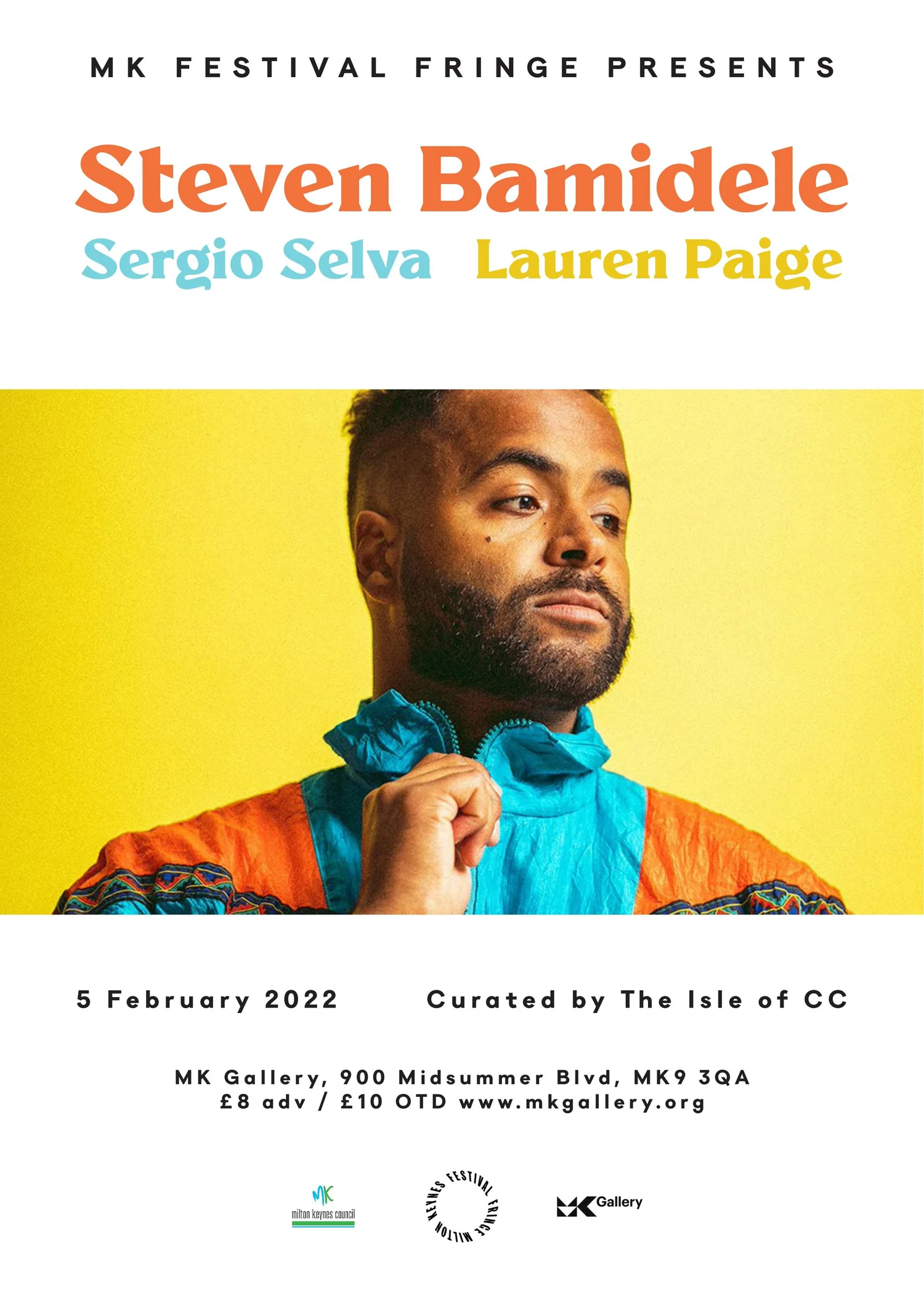 MKFF Presents: Steven Bamidele, Sergio Selva & Lauren-Paige — WORDPLAY