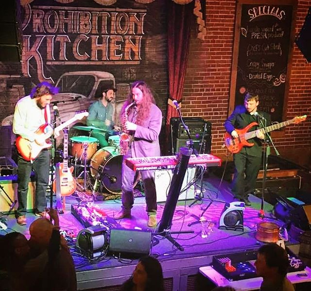 Had a blast last night at the Prohibition Kitchen in St. Augustine, Florida. The Spring Training Tour brings us to Norcross, Georgia for a night of funk at Confetti's Taz Bar!