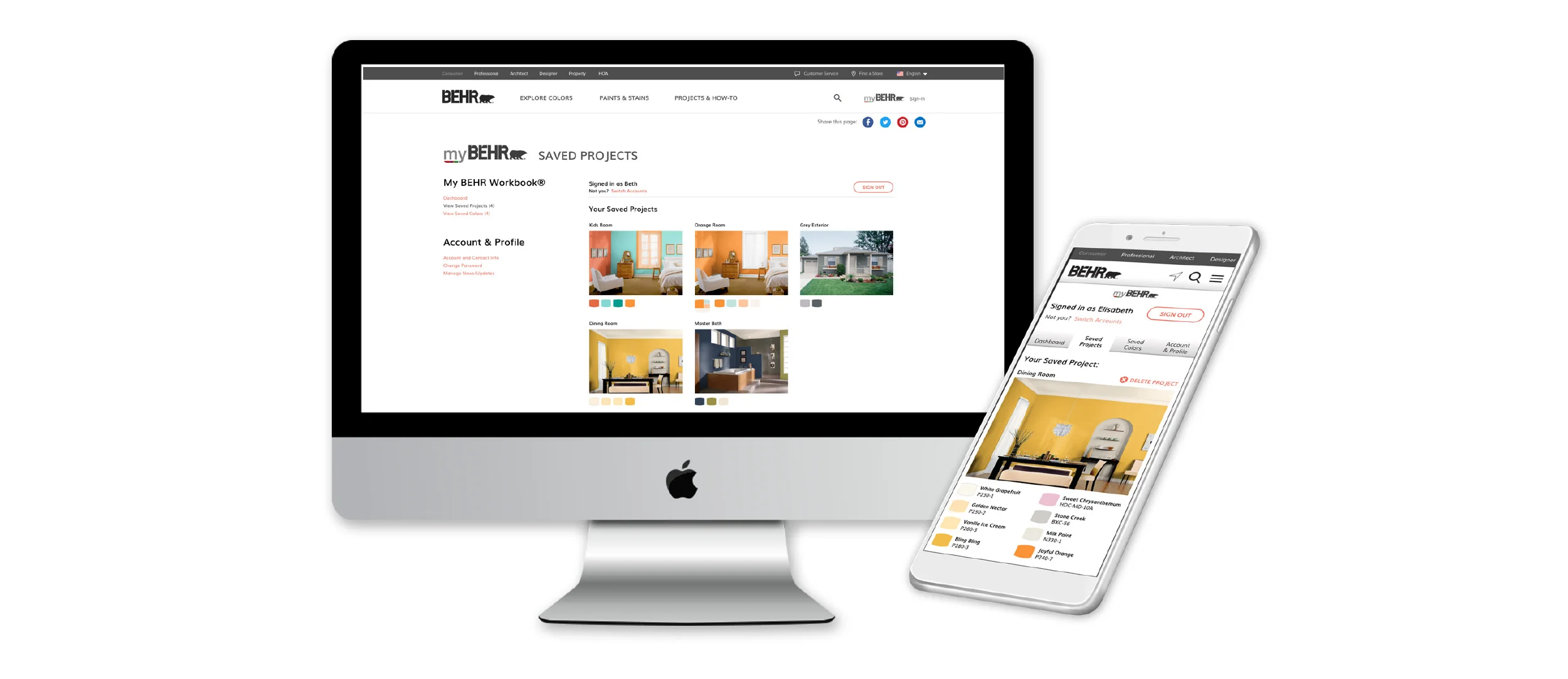 Behr Paint Kilz Portfolio Of Beth Baumberger