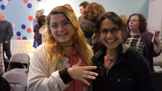 Mom &amp; Daughter bond at LIFE IS RICH screening (video)