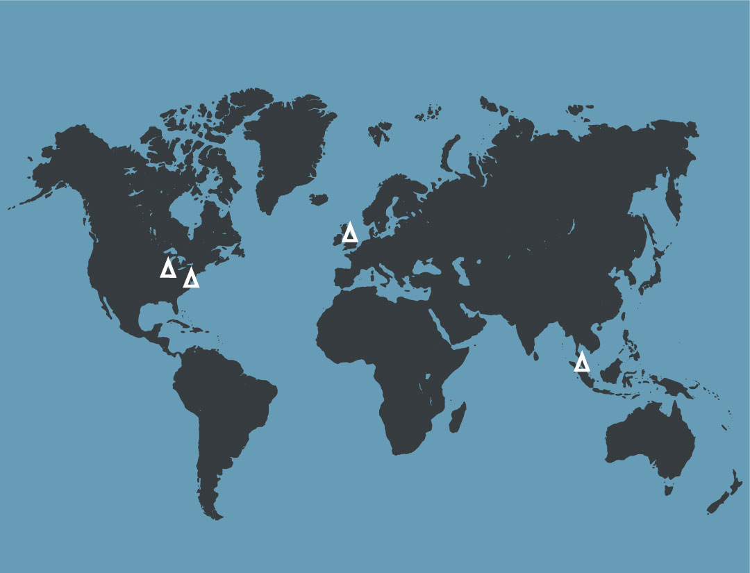 We have a global reach with manufacturing operations in the USA, UK, and Malaysia.