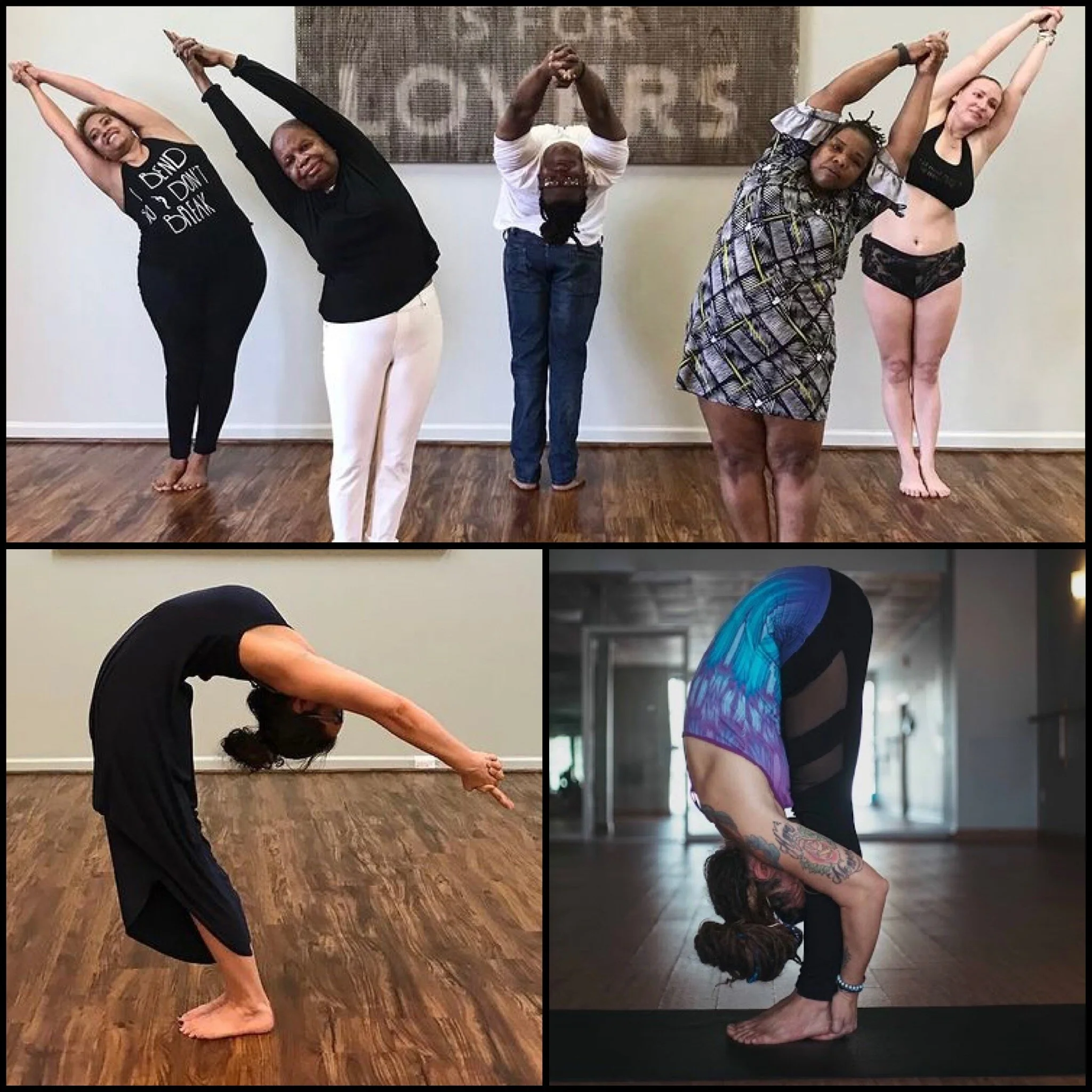 Day 2-4: Half Moon Pose with Hands to Feet Pose