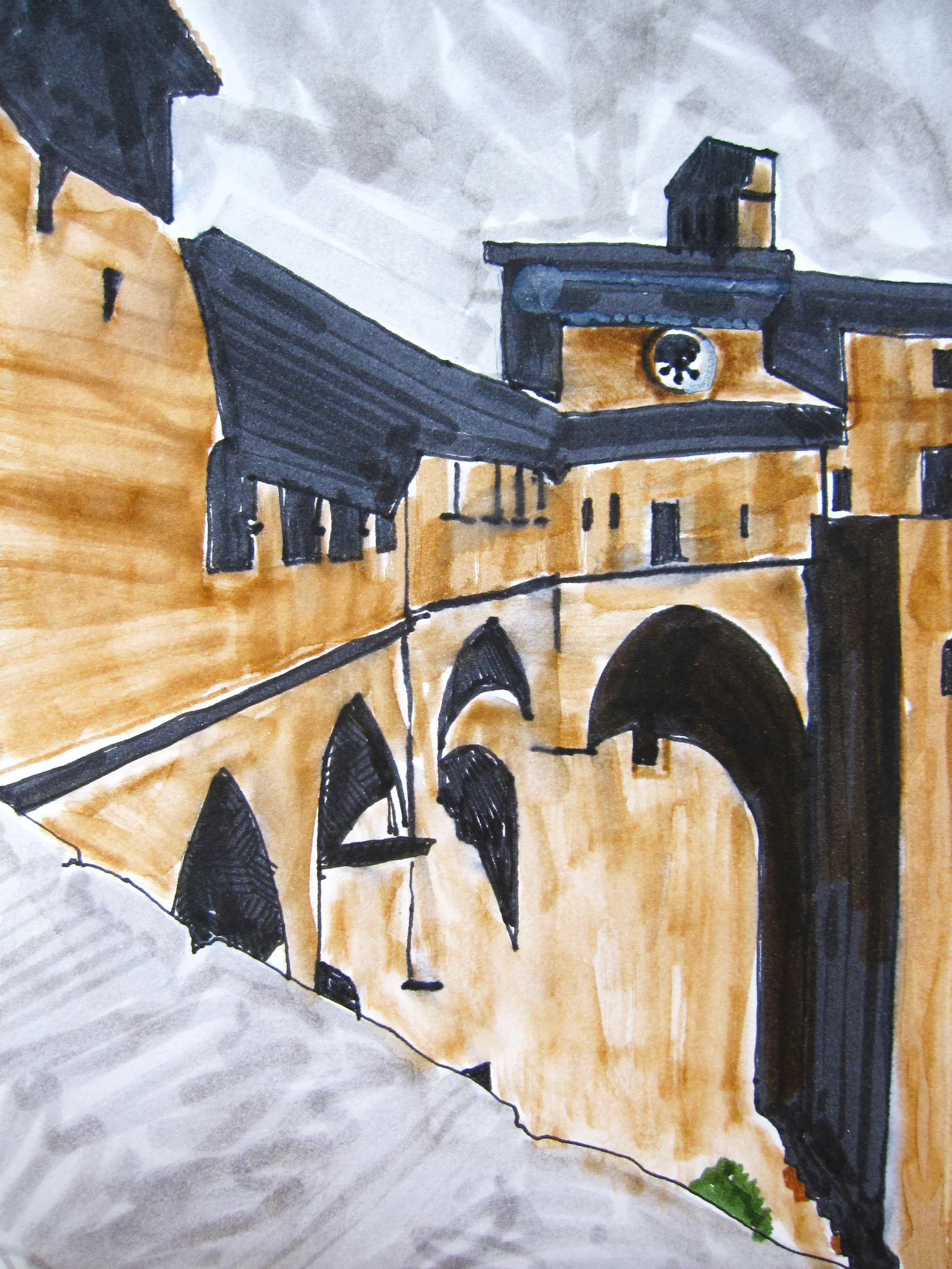 Monastery on a Sheer Cliff.jpg