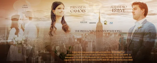 Fernanda & Alejandro | Civil Ceremony | The Press Louge Rooftop-Manhattan