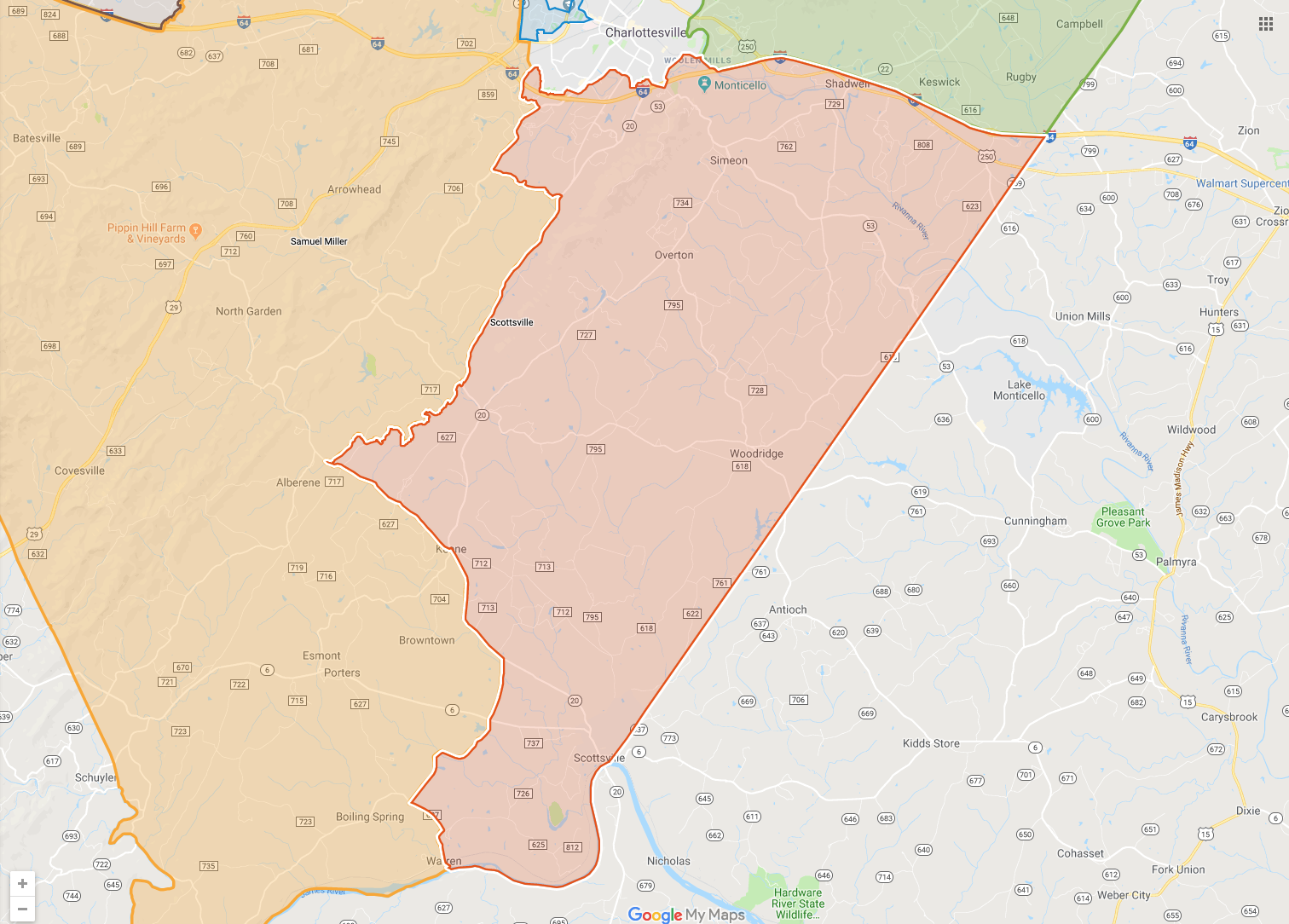 Albemarle County - Scottsville