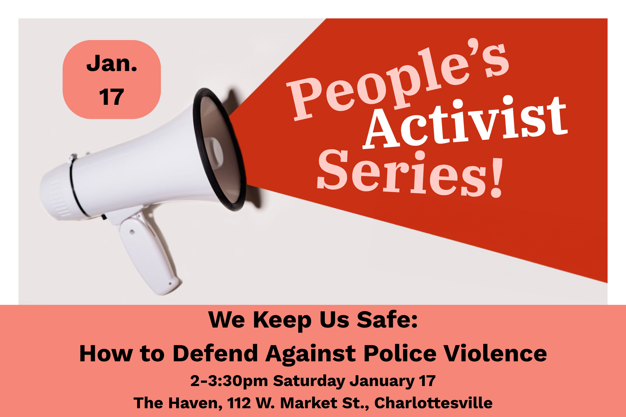 People's Activist Series—January 17