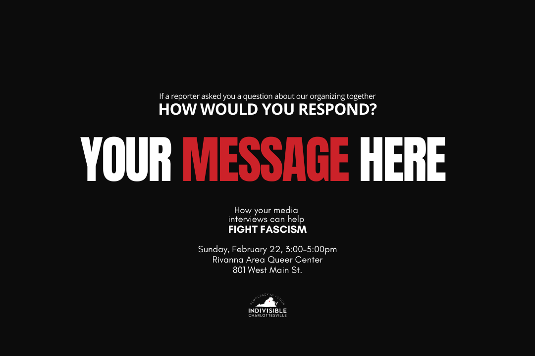 Your Message Here: How Your Media Interviews Can Help Fight Fascism
