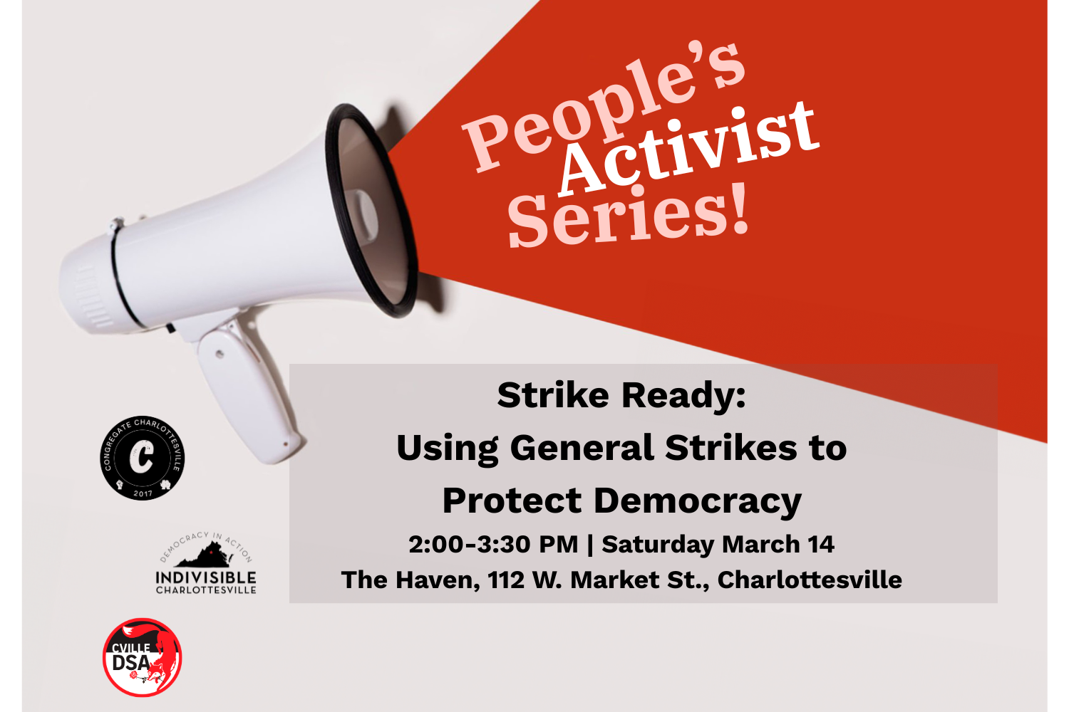 People's Activist Series | Strike Ready: Using General Strikes to Protect Democracy and Topple Authoritarianism