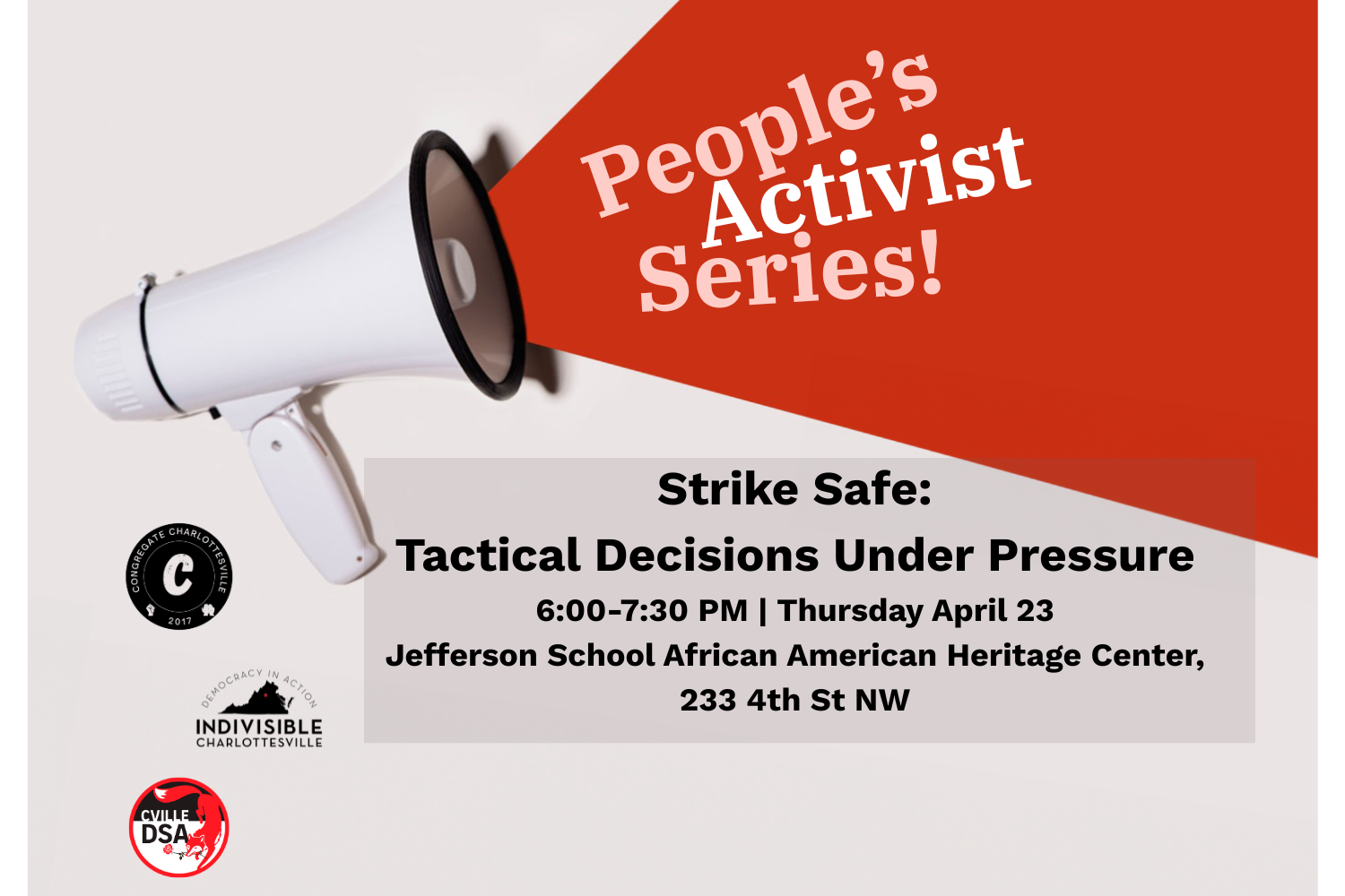 People's Activist Series | Strike Safe: Tactical Decisions Under Pressure in a General Strike Against Fascism