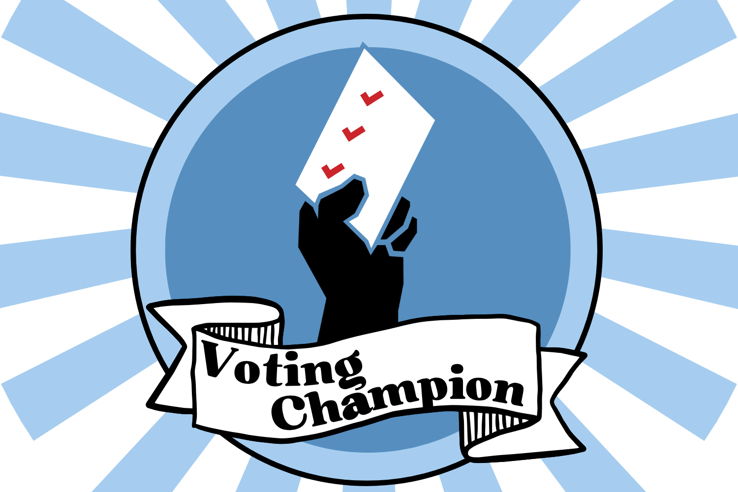 Voting Champions Check-In