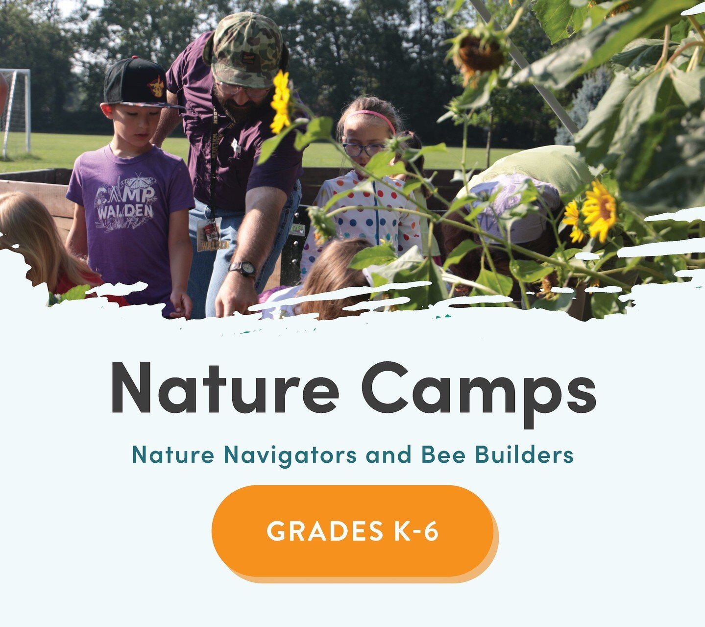 We're all Buzzing About Camp Walden! 🐝 Check out our Nature and Science Camps.