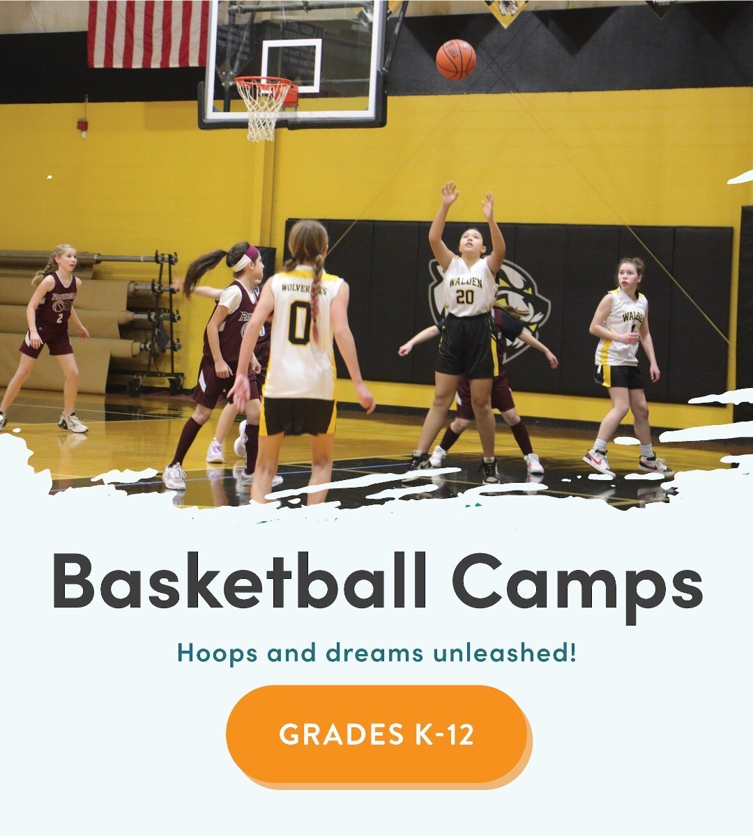 Don't stay cooped up inside this summer! Sign up for physical and mental fun at a Camp Walden athletic or game camp. 🏀 #campwaldenschool #summercamp