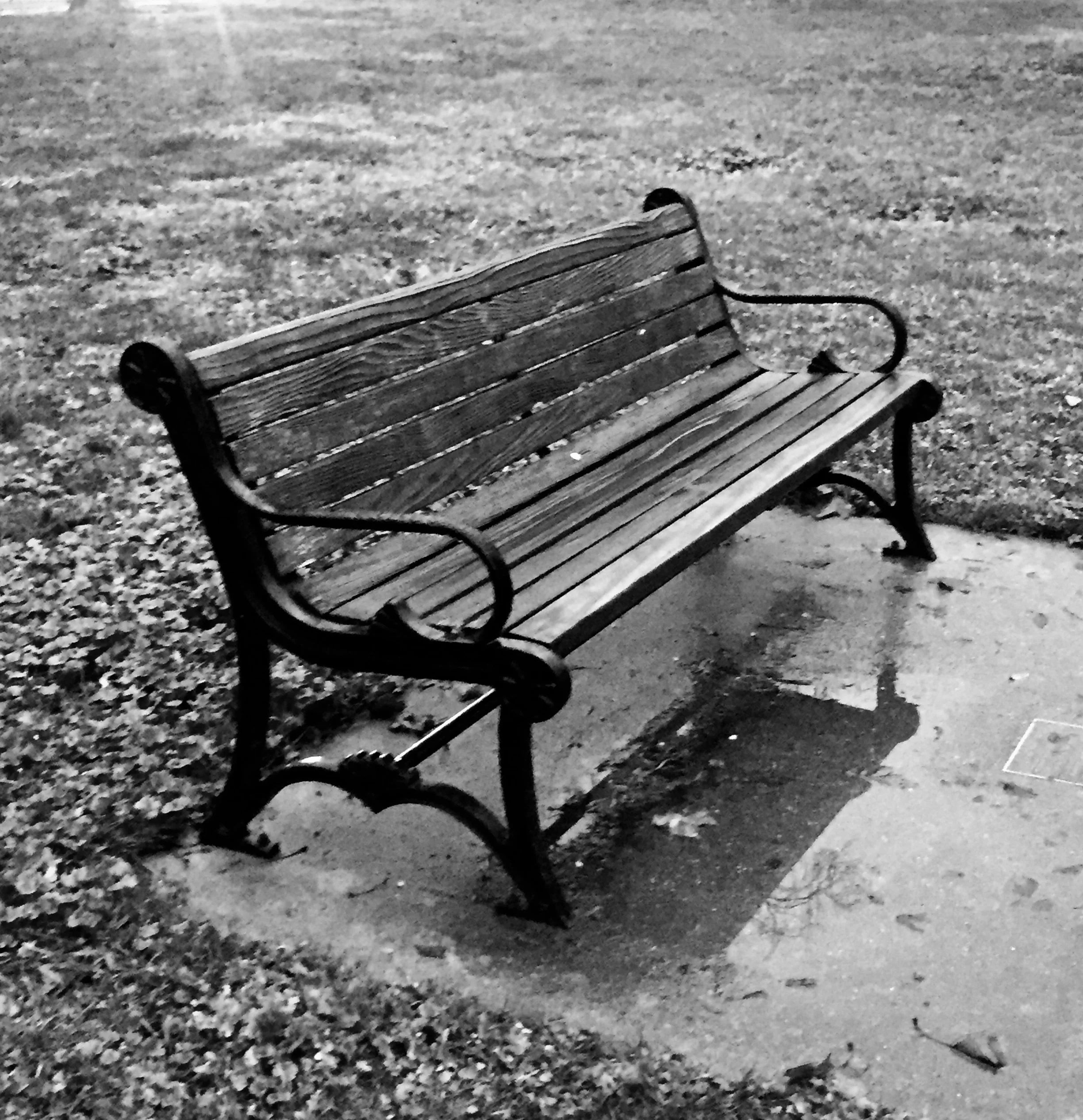 Waiting for someone to stop by.