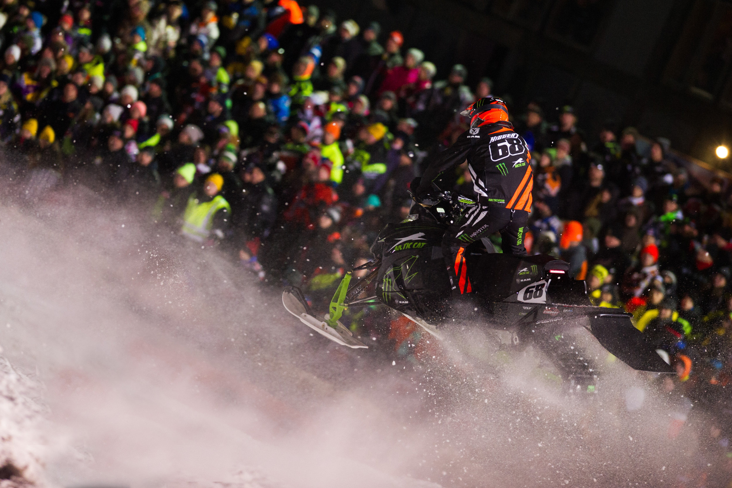 Snomobile Racing — John Hanson