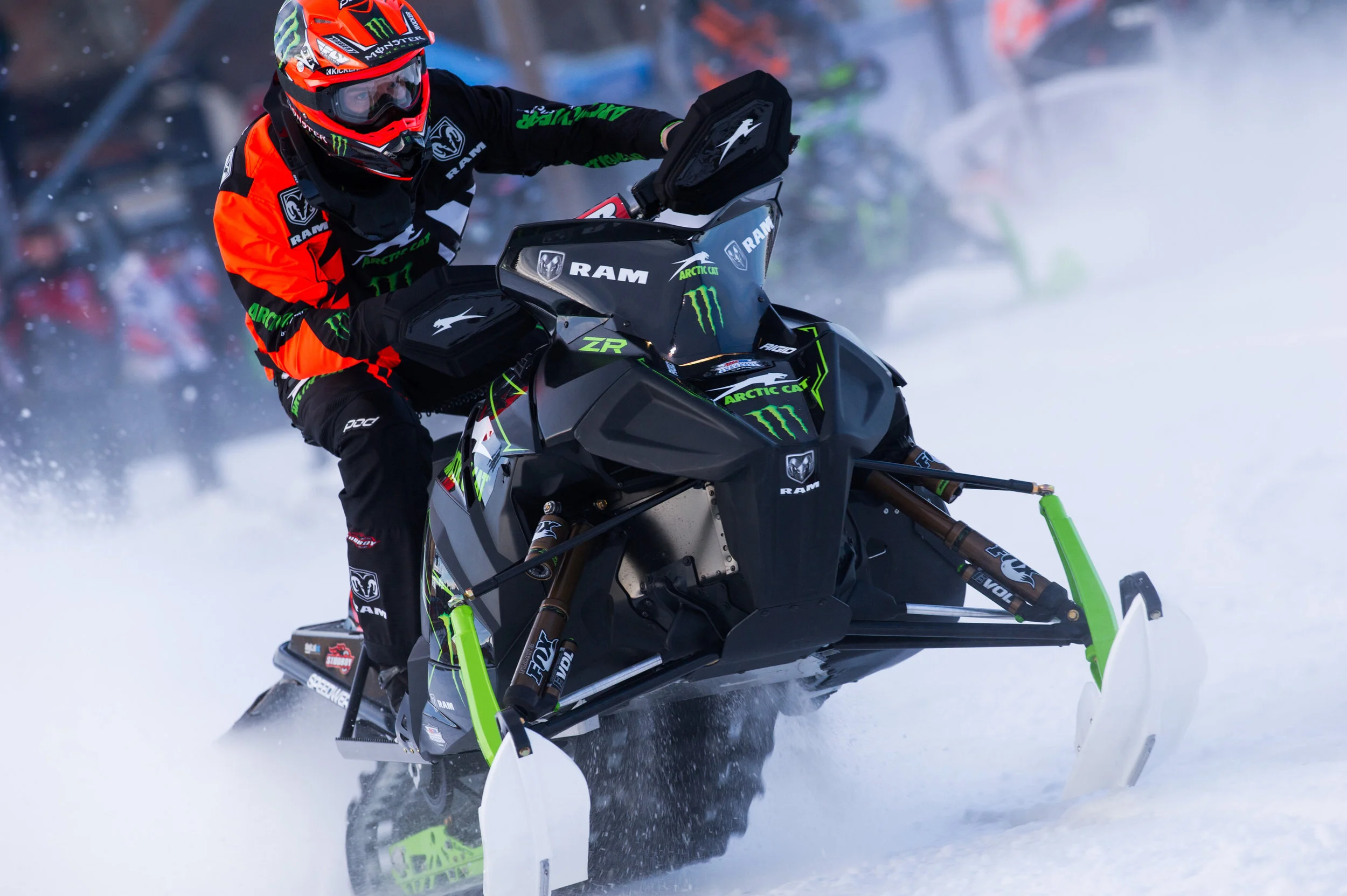 Snomobile Racing — John Hanson