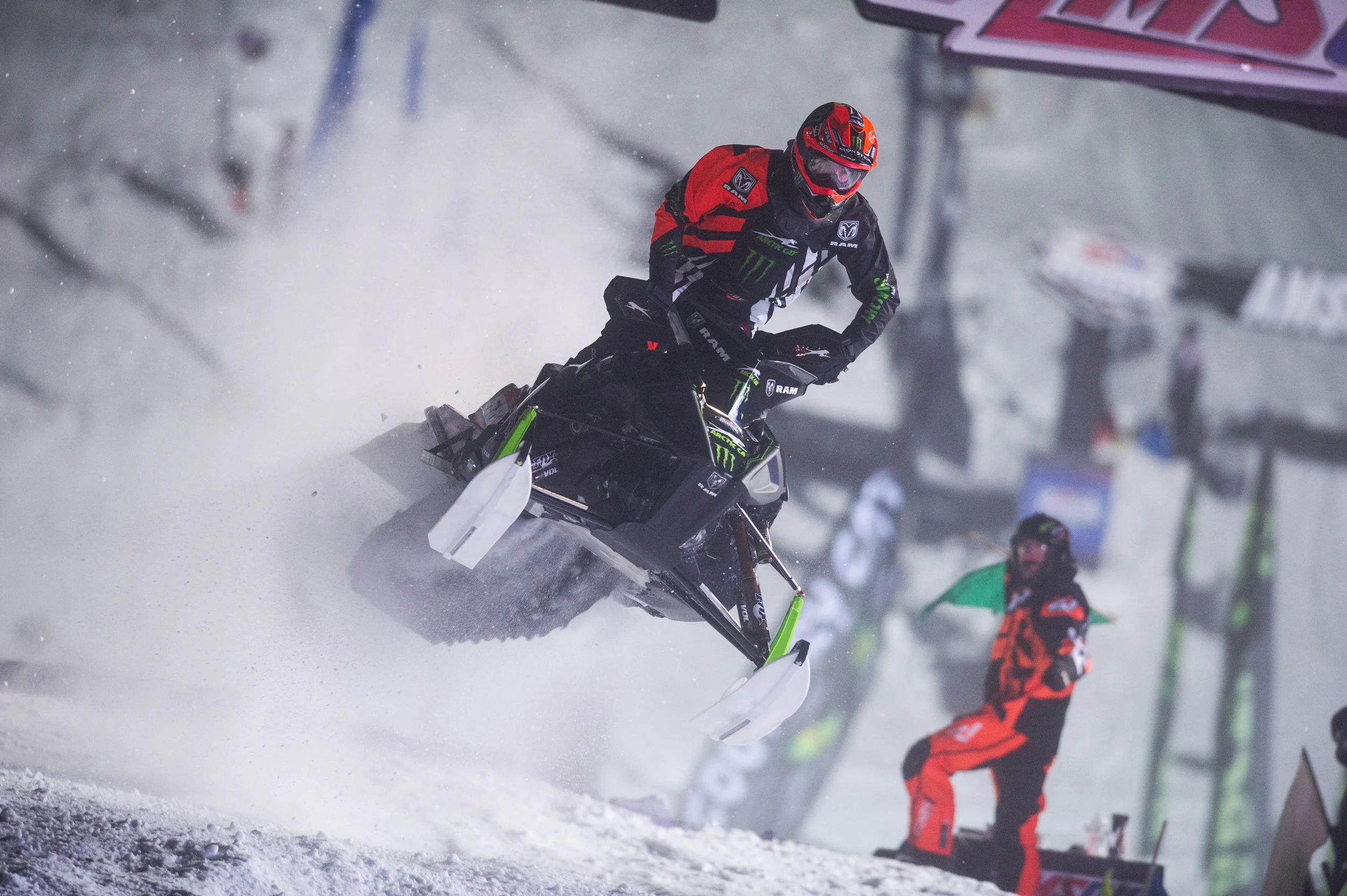 Snomobile Racing — John Hanson