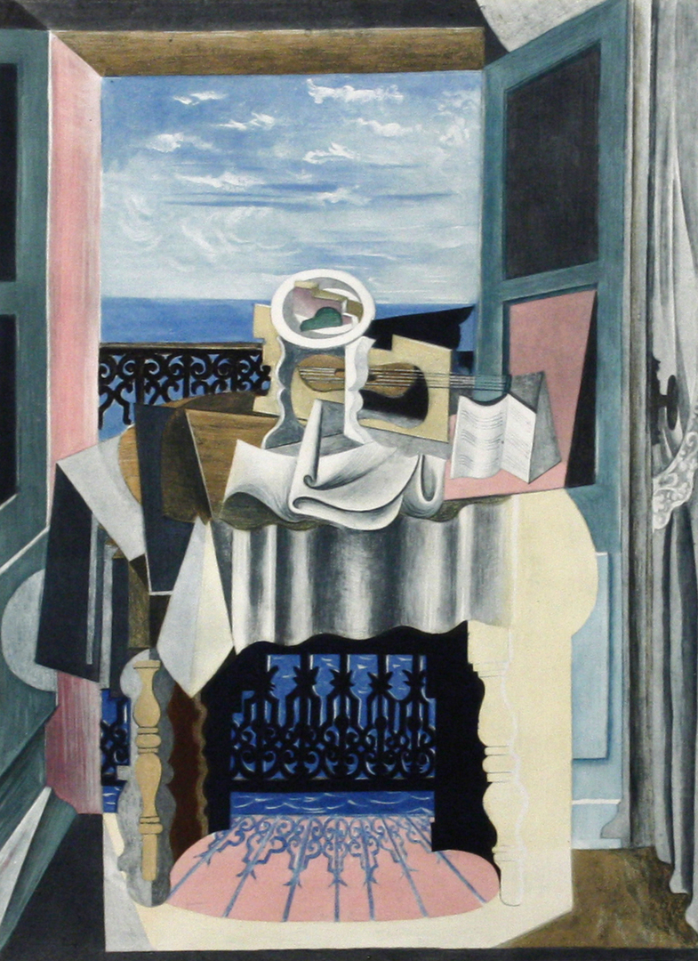 Nature Morte Devant une Fenetre a St Raphael