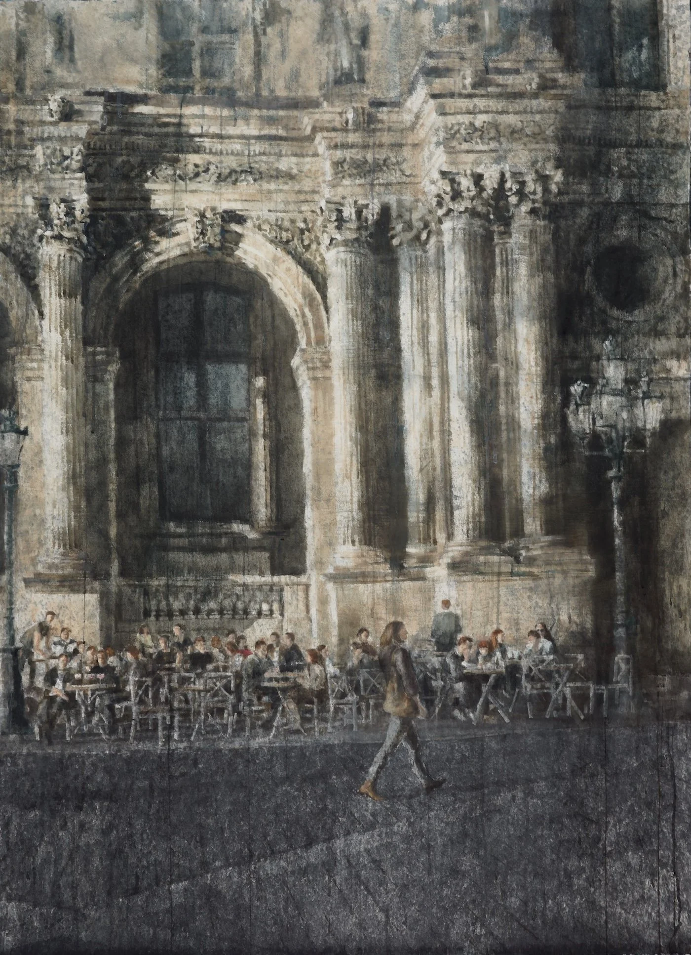 Rhythm of Light on Louvre V, Paris, 2025
