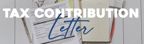  Please help the treasury team expedite tax letters by completing the Contribution Letter Request form. Click above to fill out the form. 