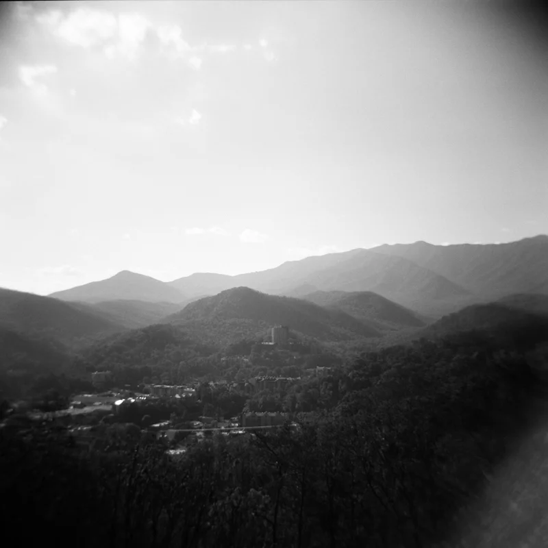 Holga with 120mm Kodak Tri-max 400
