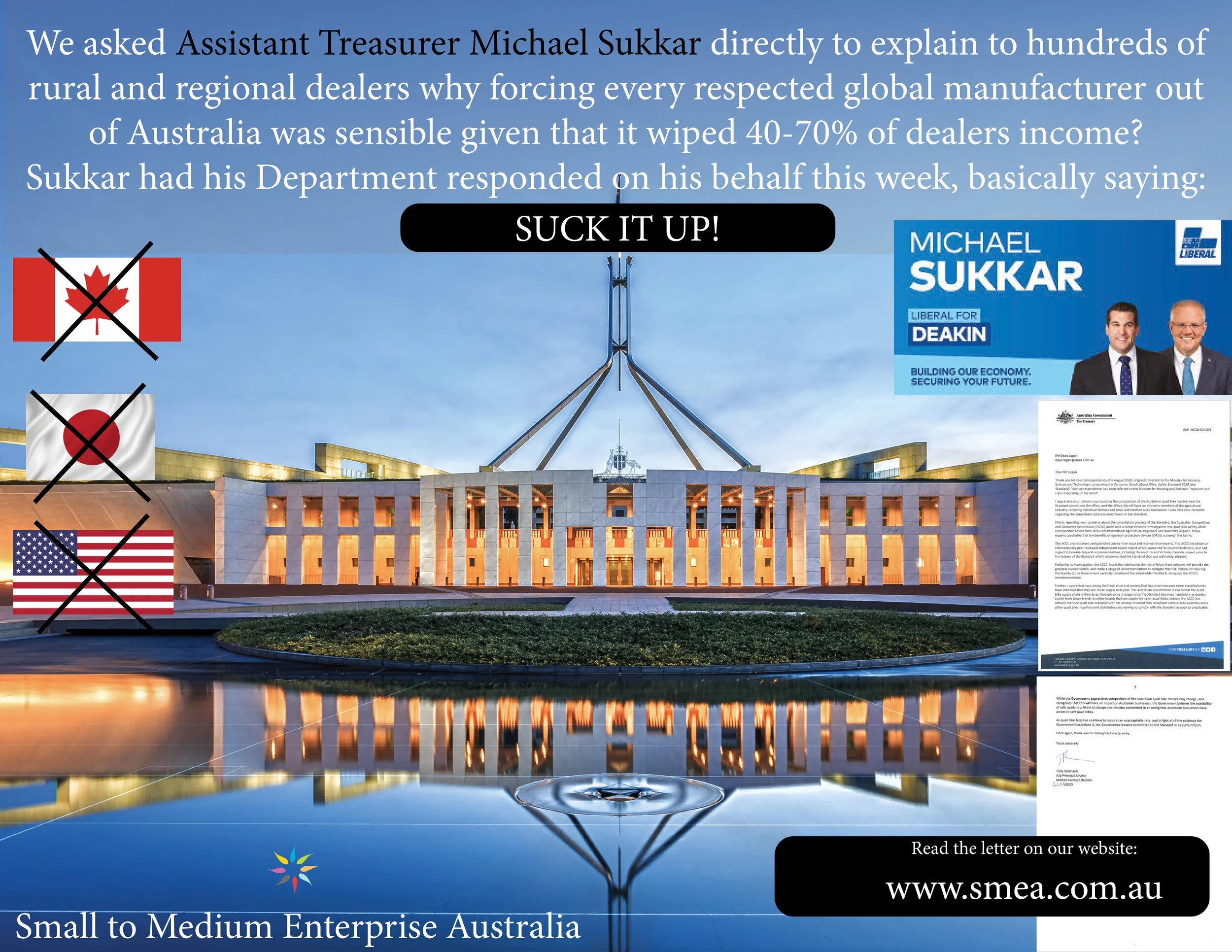Michael Sukkar says SUCK IT UP.jpg