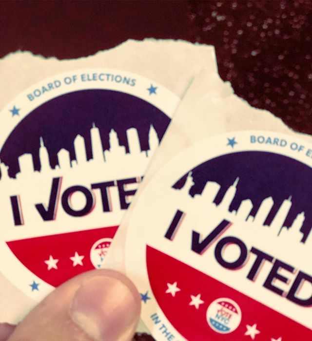 Have you picked up your stickers yet? If not, make sure you head to your polling place to vote in the District Attorney race today! You have until 9pm tonight!! -

FUN TIP: If you don&rsquo;t know or forgot your Election/Assembly District numbers, we
