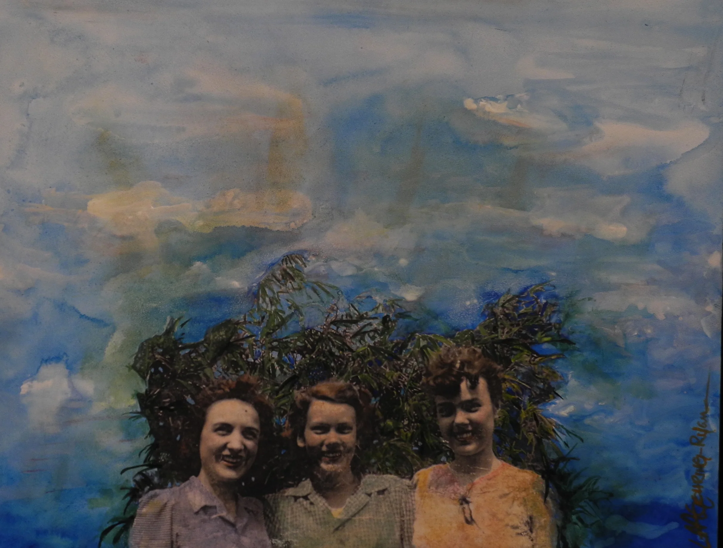 "Q" Girls in the Hemp Field